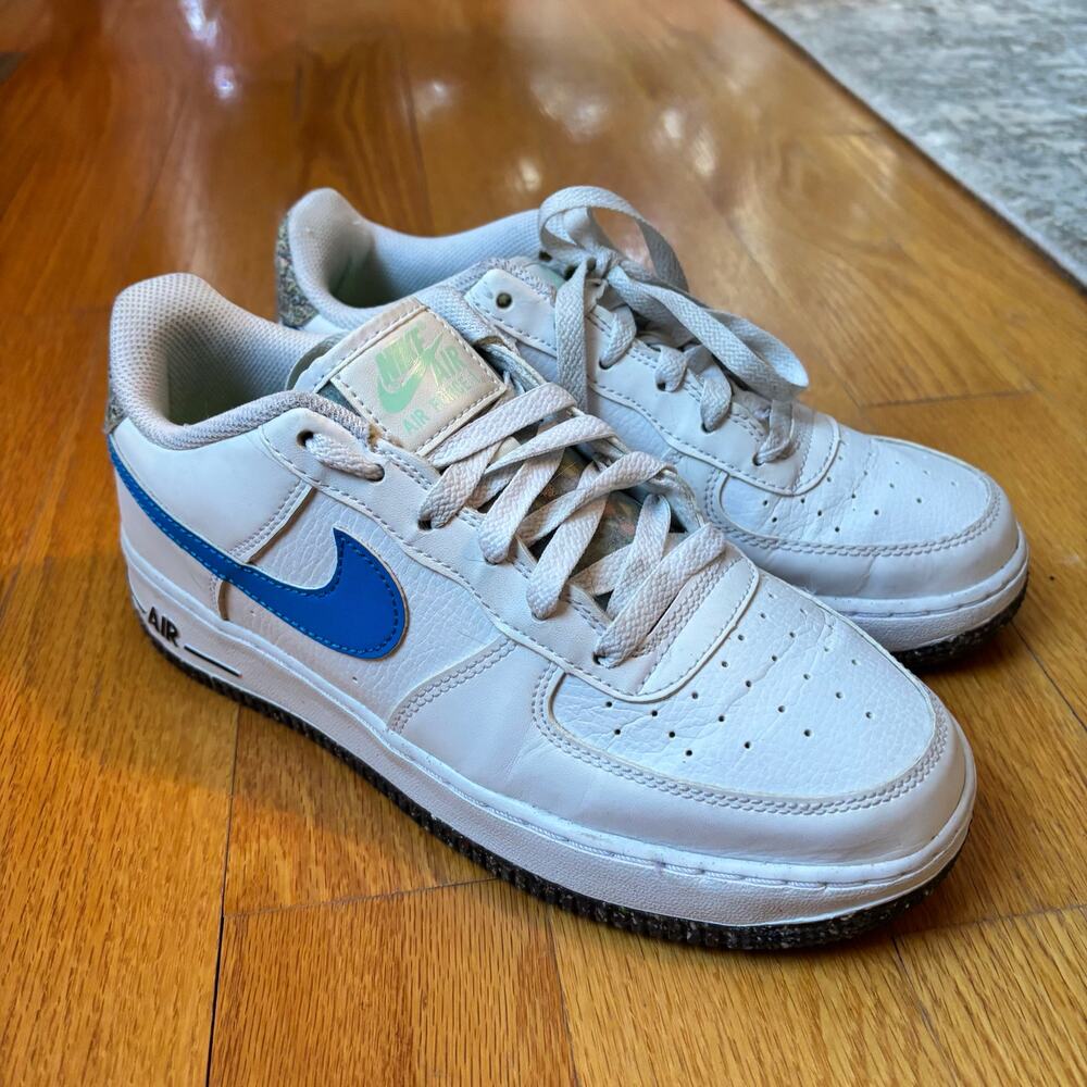Nike Air Force 1 LV8 GS Next Nature Blue Mint White DR3098-100 Youth 6.5 Women 8